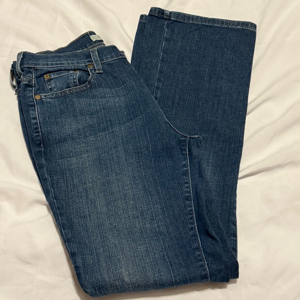 Women’s Levi's 515 blue Indigo Straight Jeans size 6 - Picture 12 of 16